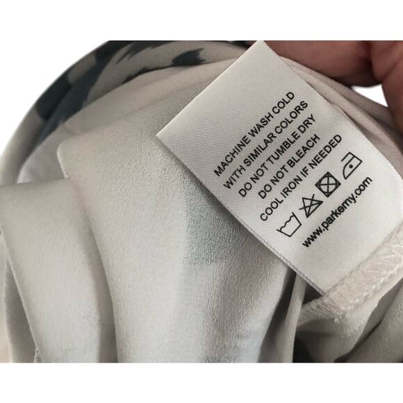 NWT Parker Flutter Sleeve Smocked Waist Dress - Large - Picture 8 of 10